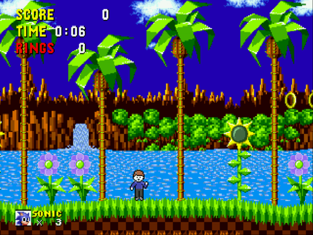 Chip McCallahan in Sonic the Hedgehog Screenshot 1
